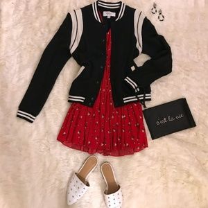 Popsugar-Kohls- French Terry Bomber Jacket